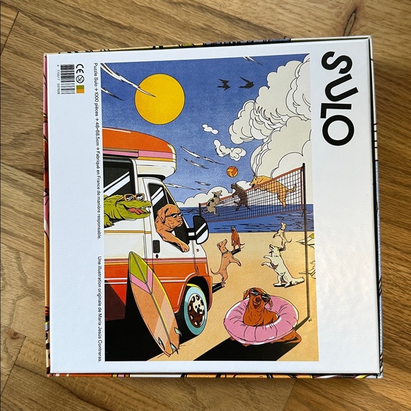 SULO Puzzles Who Let the Dogs Out 1000 piece Puzzle *New in box - Picture 2 of 3